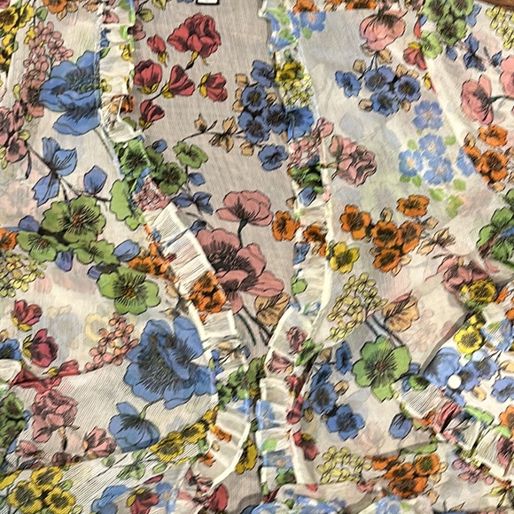 Alexis Wrap Tie Blouse, Size Large (150) - Picture 3 of 10